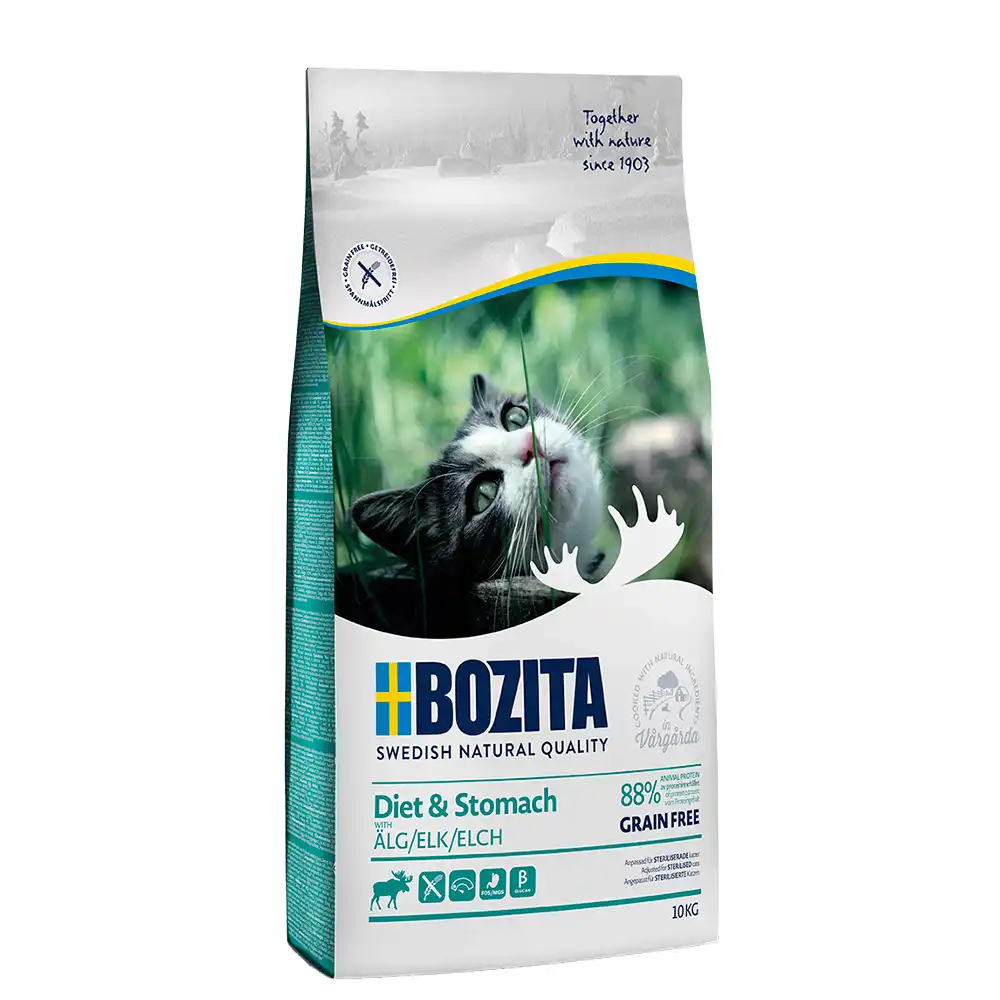 Bozita Bozita Grainfree Diet & Stomach con alce - 10 kg