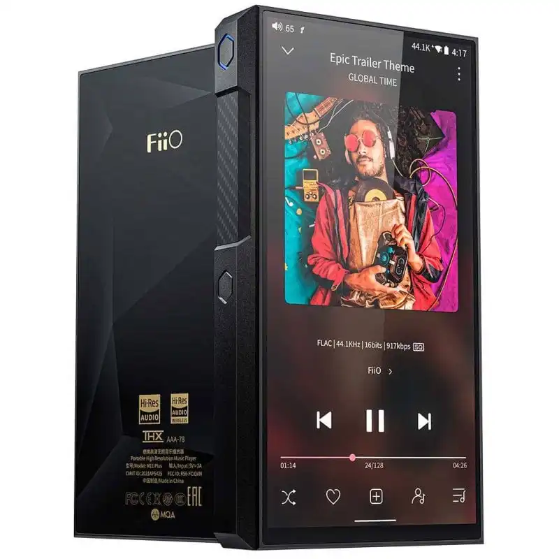 FiiO M11s Reproductor DAC Dual Android 32GB WiFi Negro
