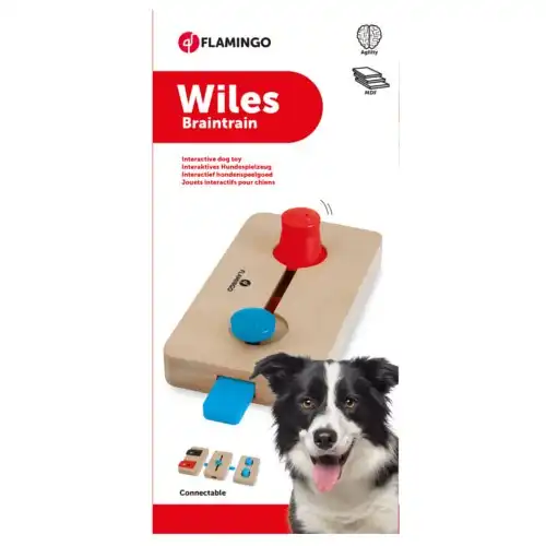 Flamingo Brain Train Wiles  interactivo para perros