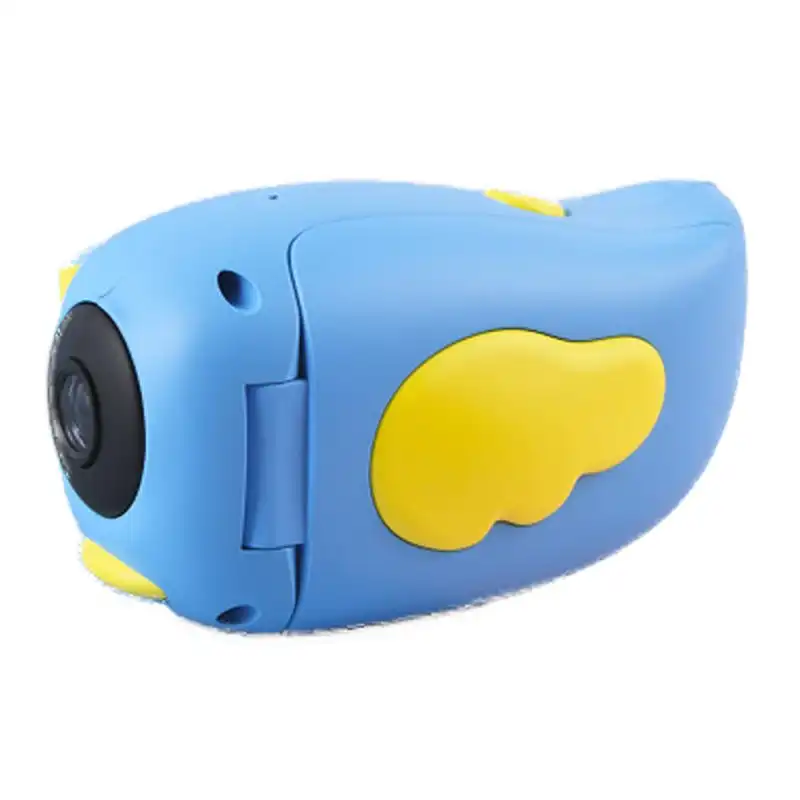 Kinsi DV Mini Cámara para Niños 2.3" 15MP Cámara SLR Azul