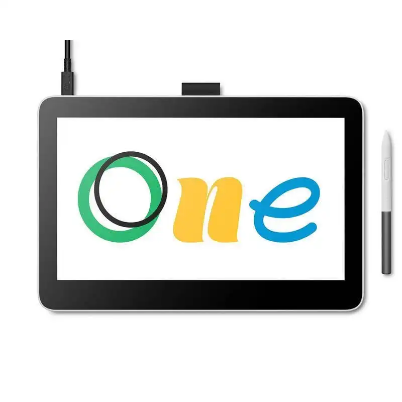 Wacom One 13 Touch Monitor Interactivo de 13.3" con Función Táctil de 10 Dedos