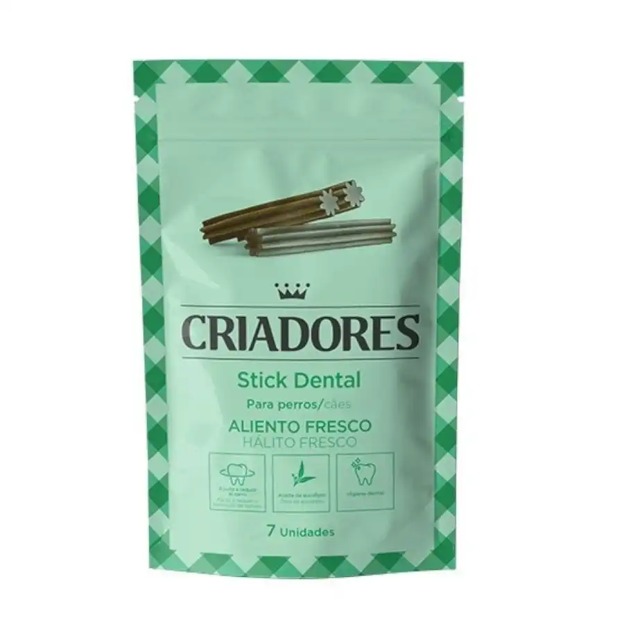 Criadores Snacks Dentales Aliento Fresco para perros