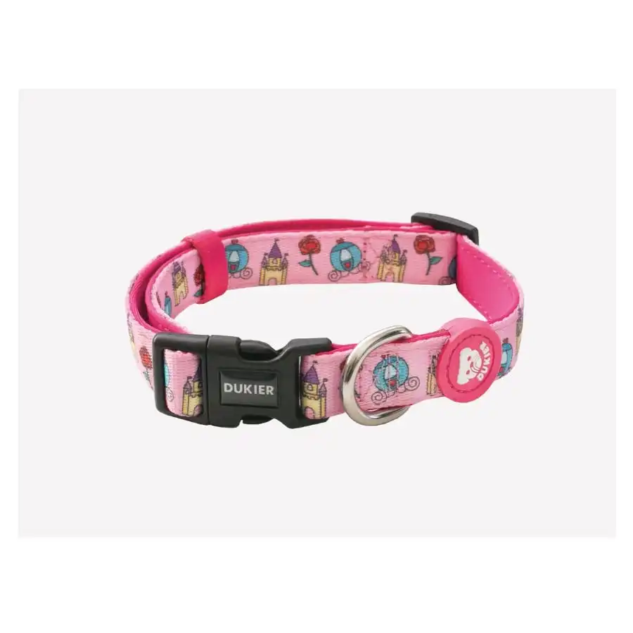 Dukier Collar Estampado Princesas para perros