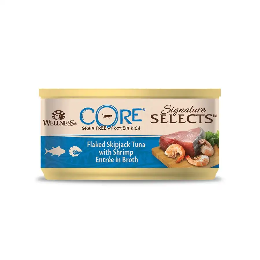 Wellness Core Flaked atún lata para gatos