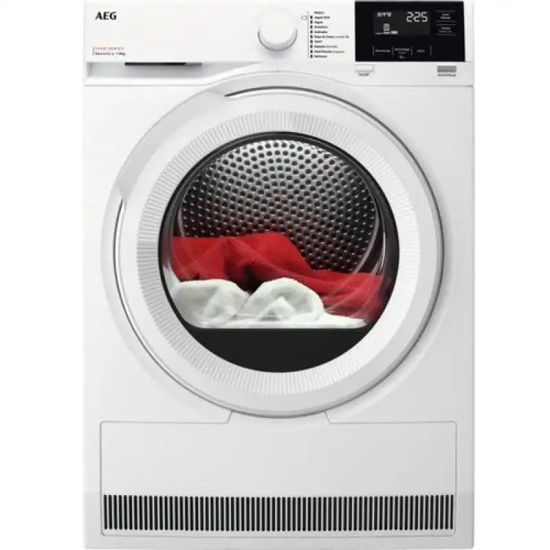 AEG Serie 7000 TR718L2OB Secadora Bomba de Calor de Carga Frontal 8Kg A++ Blanca