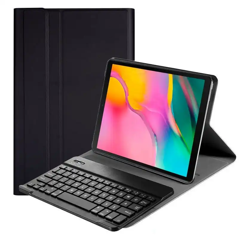 Cool Funda Negra con Teclado Bluetooth para Samsung Galaxy Tab A 2019 T510/T515