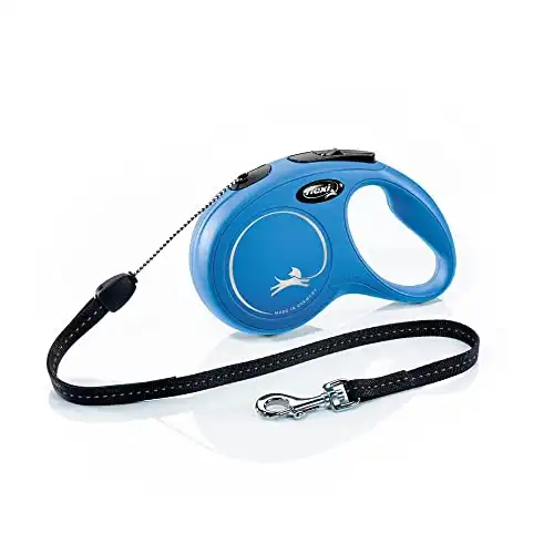 Correa Flexi New Classic Cordón para perros hasta 12 Kg (8 m) Azul