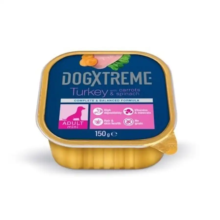 Dogxtreme Adult Mini pavo tarrina para perros