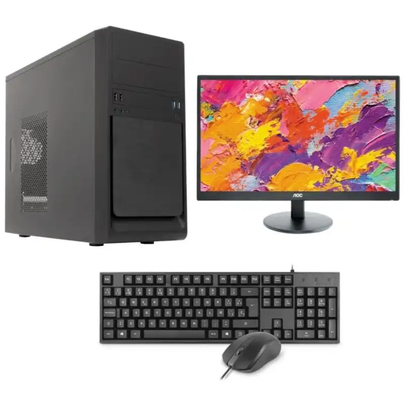 Epical-Q Pack Soho9 Intel Core i7-12700/32GB/1TB SSD + Monitor 23.6" + Teclado + Ratón