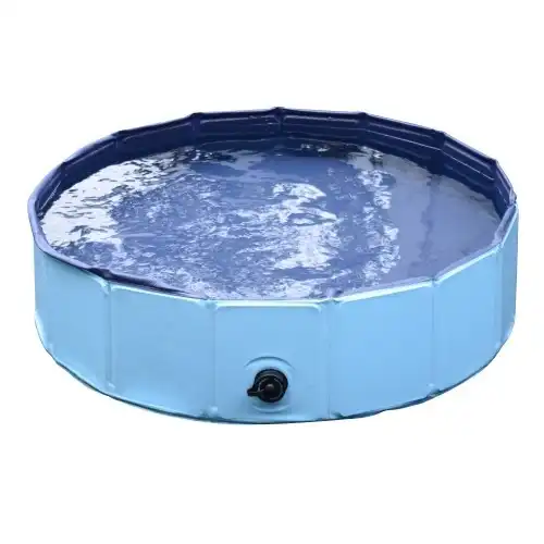 Piscina rígida PawHut para mascotas color Azul