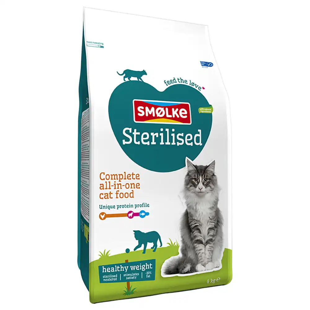 Smølke Gato Esterilizado / Control de Peso - 4 kg