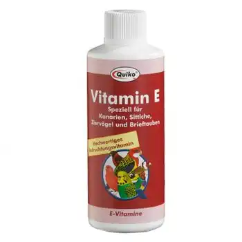 Vitamina E Quiko Para Aves Liquido 200 Ml