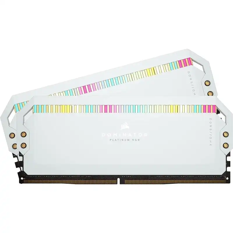 Corsair Dominator Platinum RGB DDR5 5600MHz 64GB 2x32GB CL40 Blanca