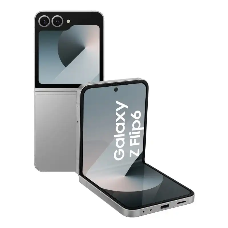 Samsung Galaxy Z Flip6 256GB Smartphone Plegable con IA Gris Libre