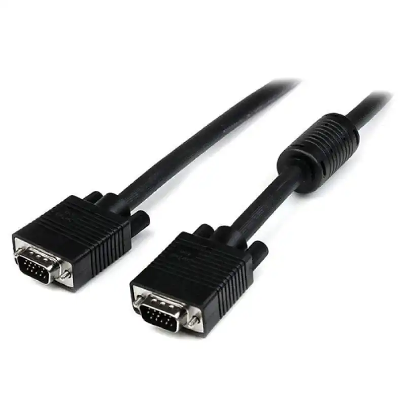Startech Cable de Vídeo VGA Coaxial de Alta Resolución para Monitor HD15 Macho 3m