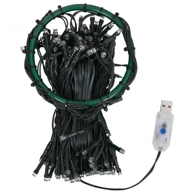 VidaXL Red de Luces para Árbol de Navidad con 180 LEDs IP44 180cm