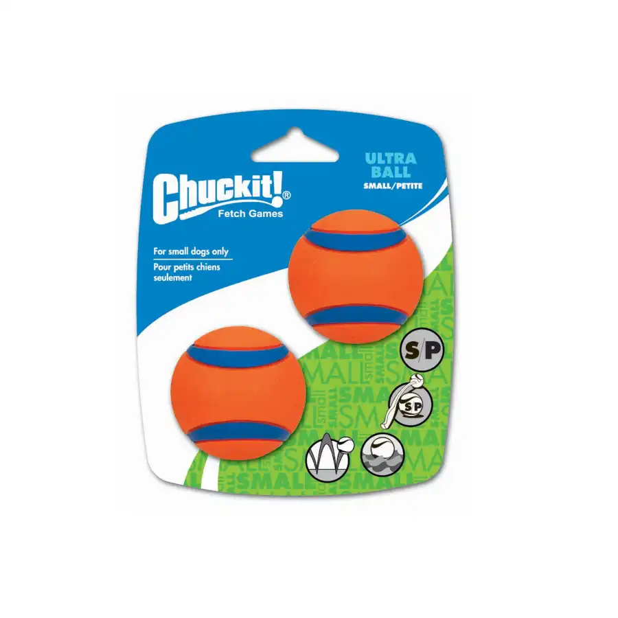 Chuckit! Ultra Pelota Naranja para perros pequeños