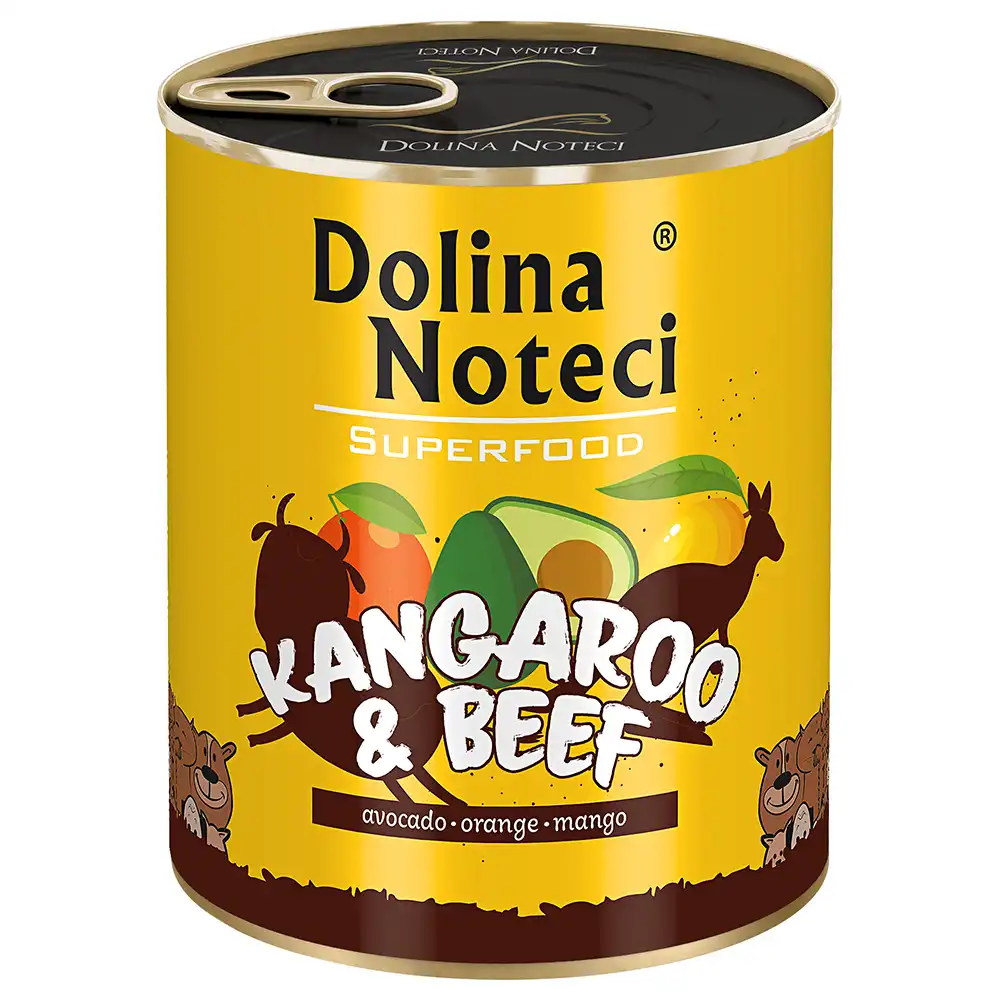 Dolina Noteci Superalimentos 6 x 800 g - Canguro y vacuno