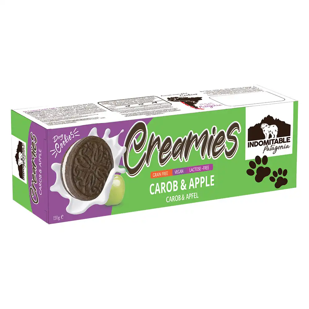 Galletas Caniland Creamies con algarroba y manzana - 2 x 120 g