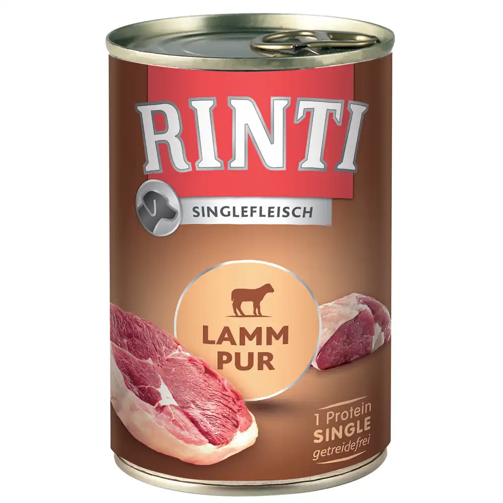 Rinti Sensible 6 x 400 g - Cordero puro