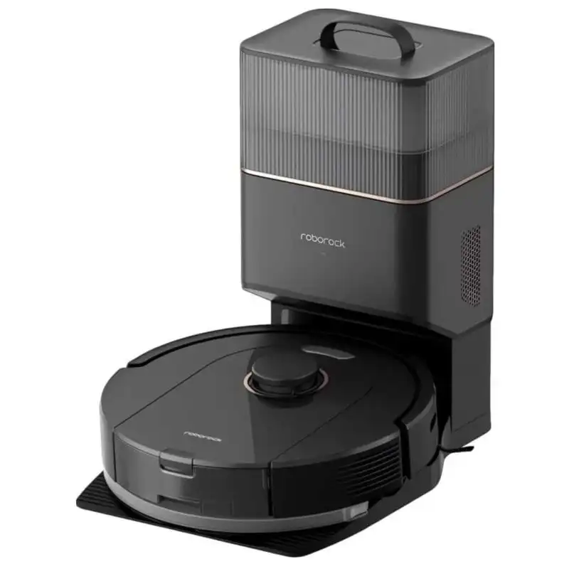 Roborock Q5 Pro+ Robot Aspirador Negro + Estación de Vaciado Automático