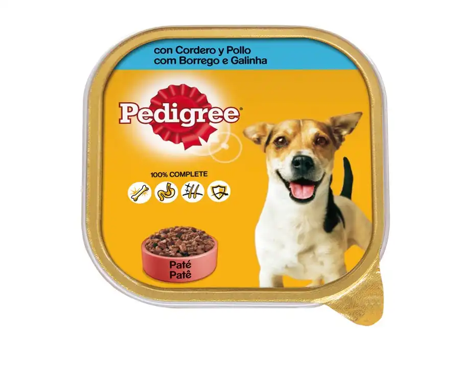 Pedigree Tarrina Cordero & pollo 300 gr.