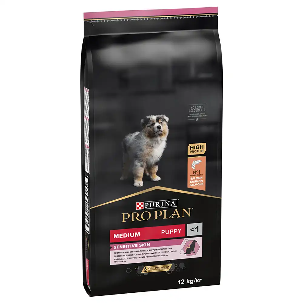 Purina Pro Plan Puppy OptiDerma Medium 12 Kg.