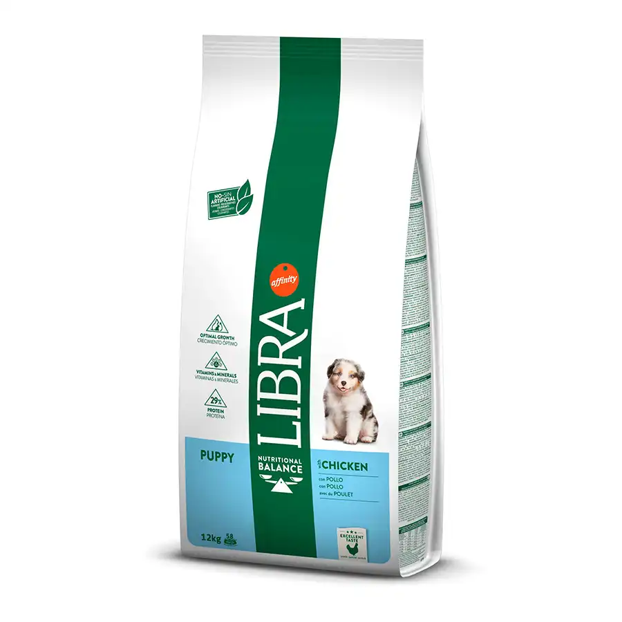 Affinity Libra Puppy Pollo y Arroz pienso para perros