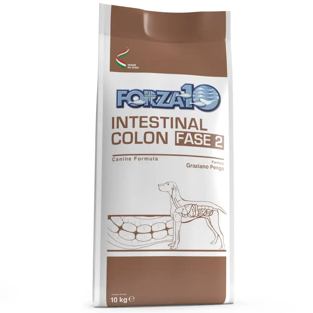 Forza10 Active Line - Croquetas Intestinales Colon Fase 2 para perros - 10 kg