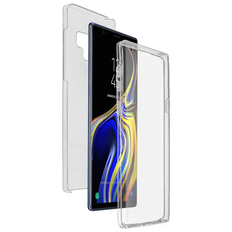 Avizar Funda Silicona Transparente Trasera y Delantera para Samsung Galaxy Note 9
