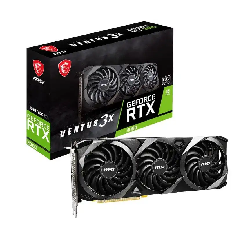 MSI GeForce RTX 3060 VENTUS 3X OC 12GB GDDR6