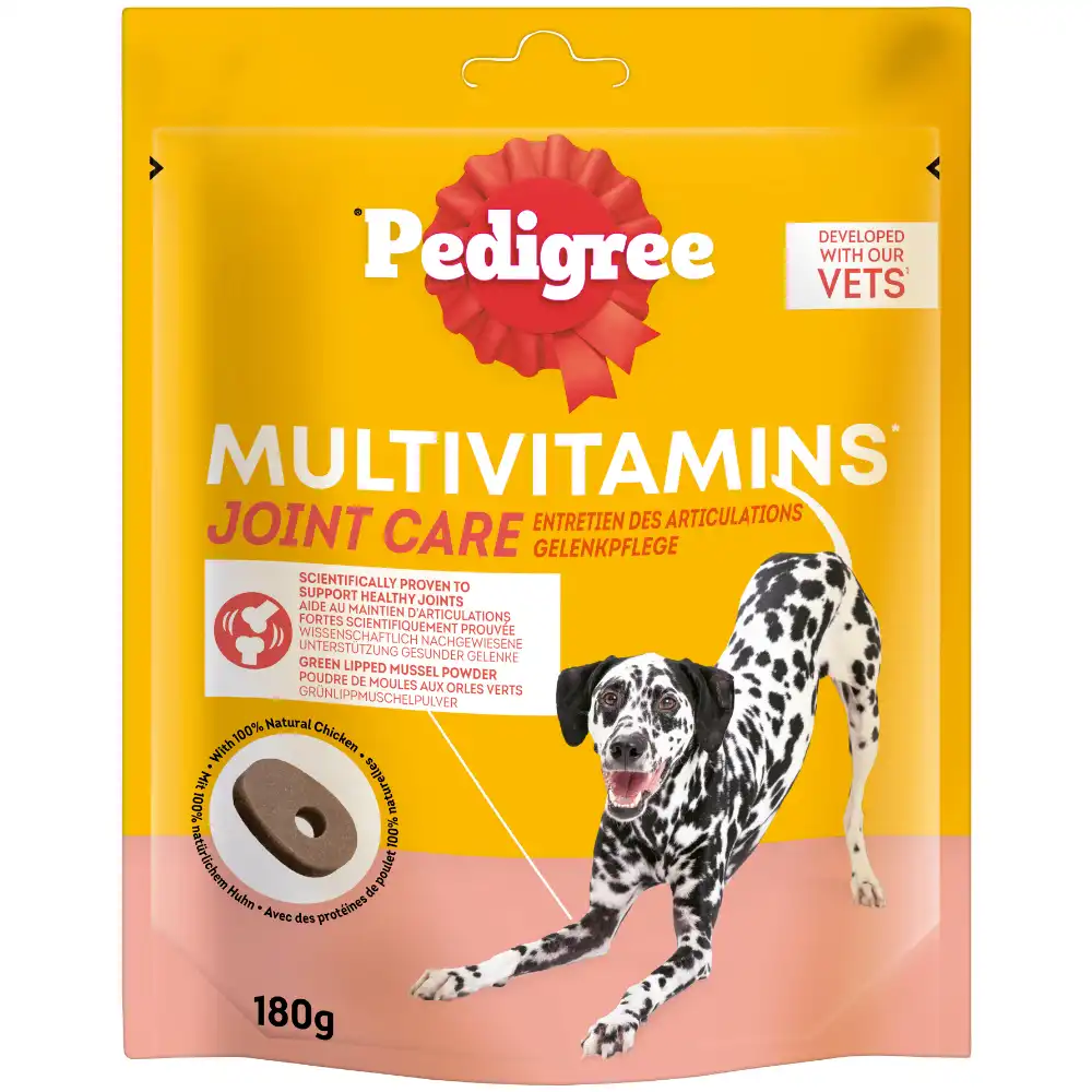 Pedigree Multivitaminas para el cuidado de las articulaciones - 180 g