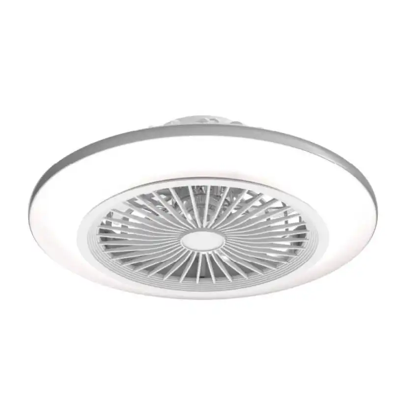 Universal Blue Kona 7050W Ventilador de Techo Box Fan con Luz LED y WiFi 25W Blanco