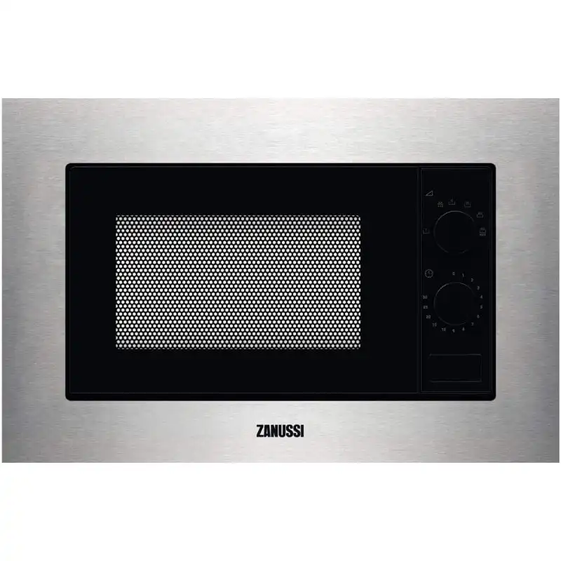 Zanussi ZMSN5SX Microondas Integrable 17L 700W Negro/Inox