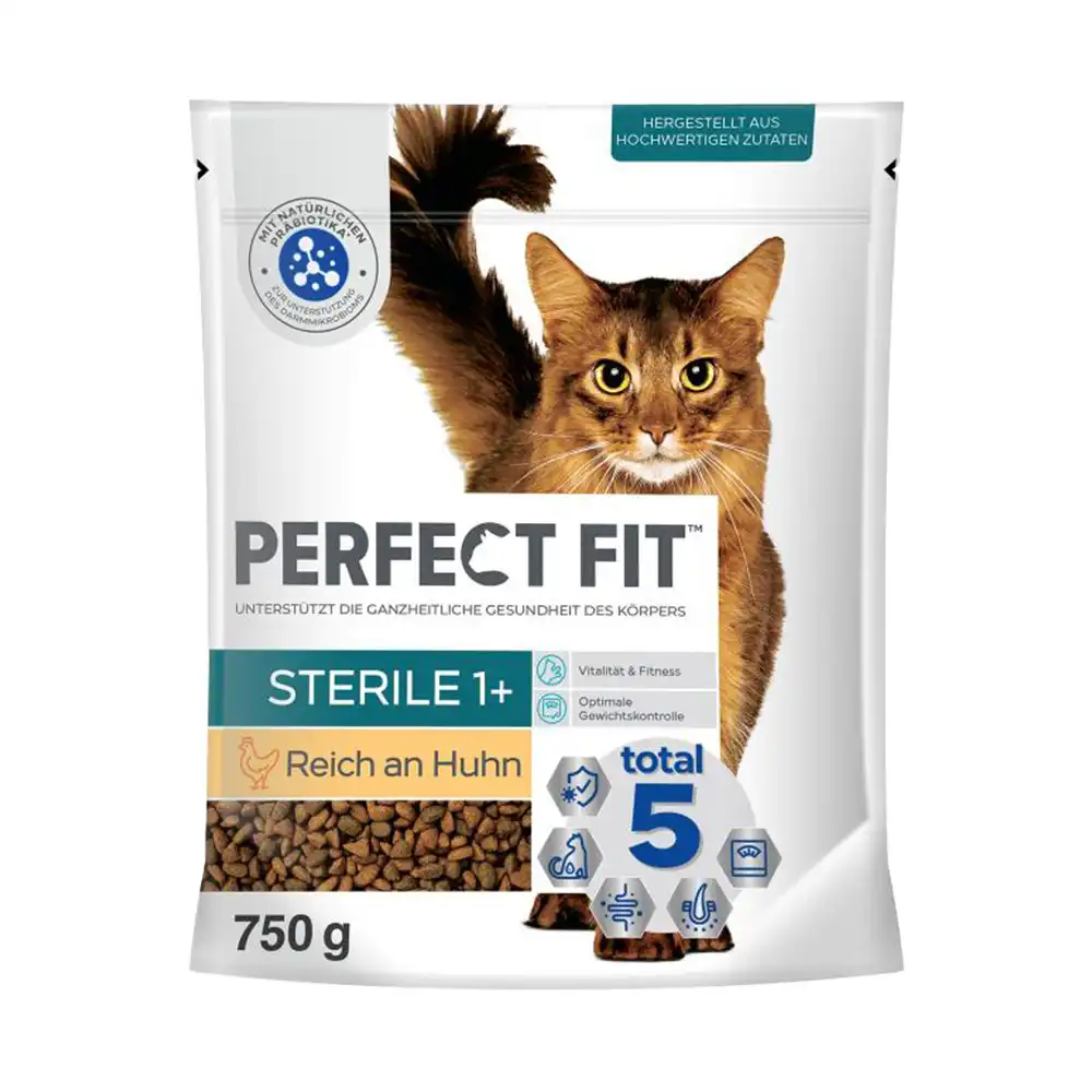 Perfect Fit Sterile 1+ rico en pollo - 750 g