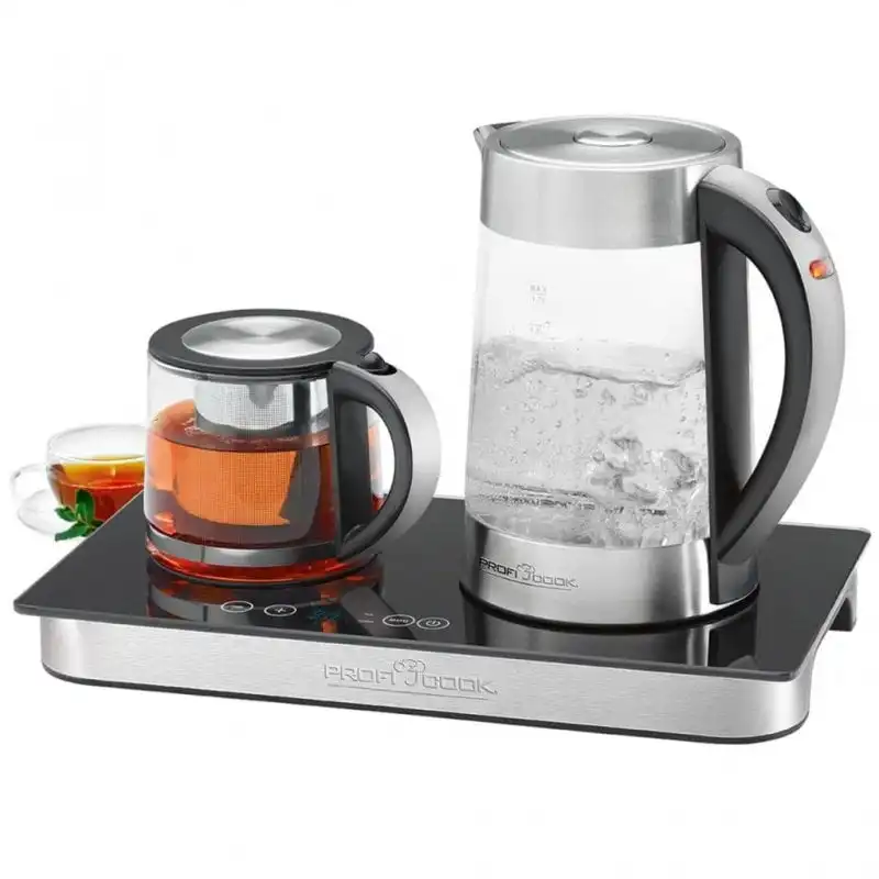 ProfiCook TKS 1056 Tetera Eléctrica 1.7L 2250W Plateada