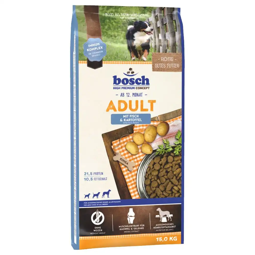 Bosch Adult con pescado y patata - 15 kg