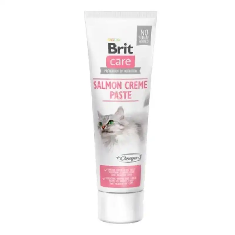 Brit care cat pasta crema salmon, Cantidad 100 Gr