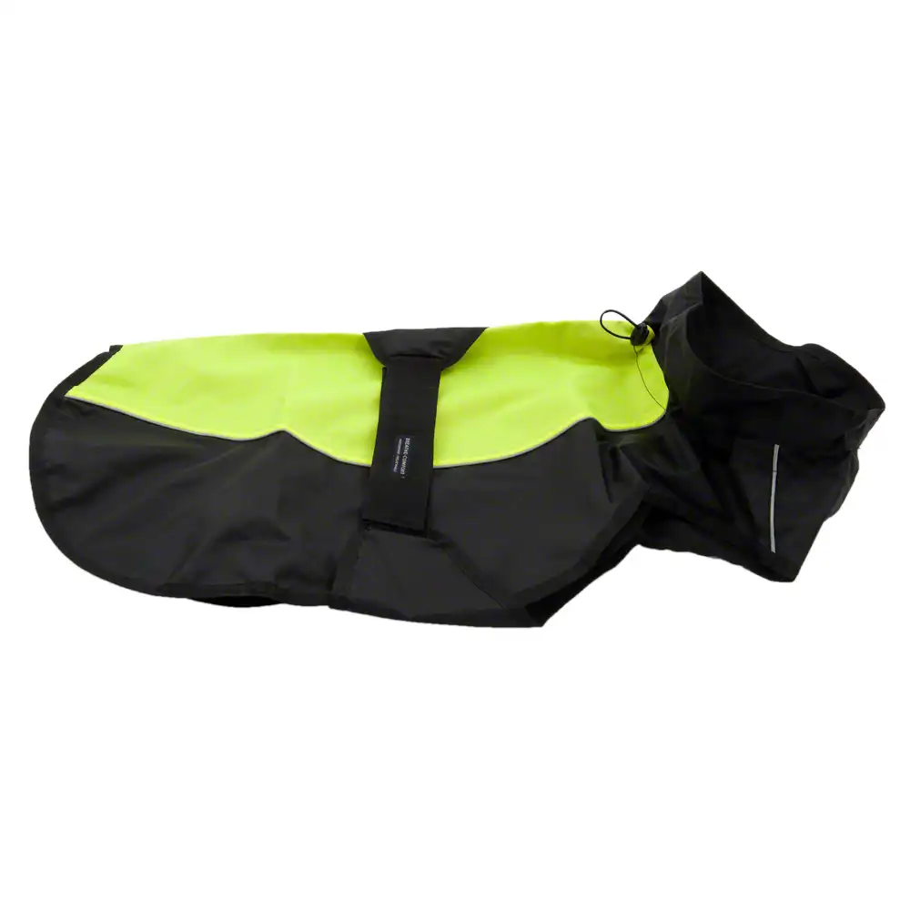 Chubasquero Illume Nite Neon para perros - 55 cm aprox. de longitud dorsal