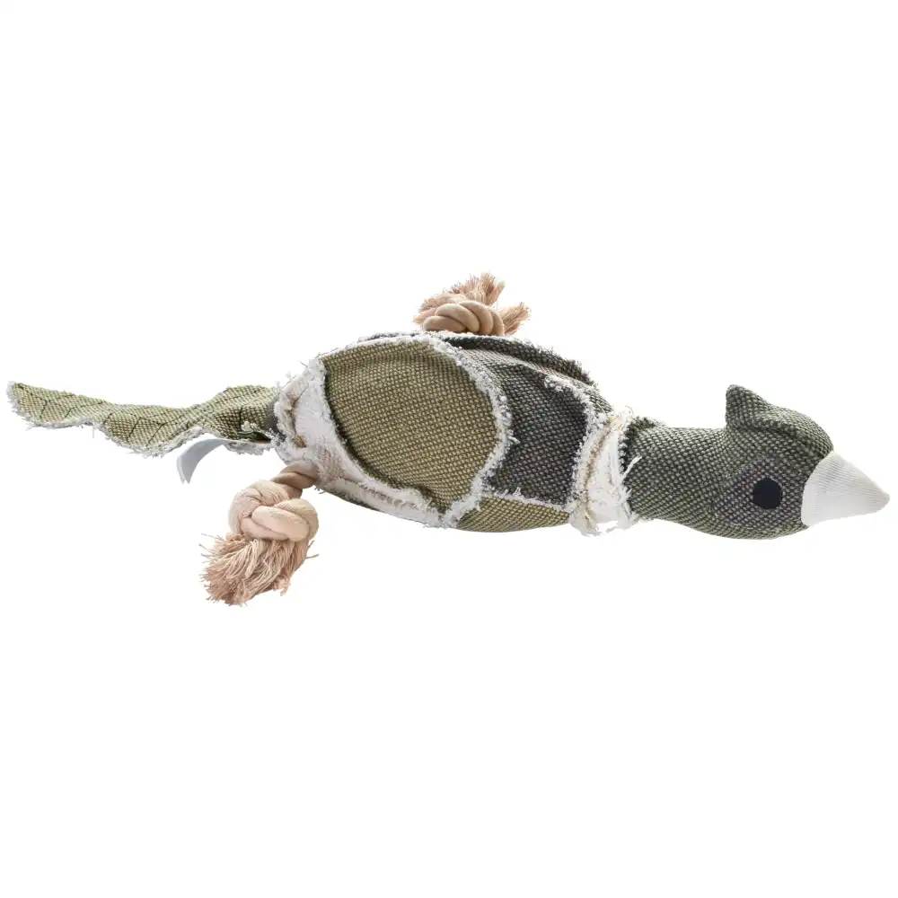 Pato de peluche HUNTER Canvas Wild Duck para perros -  50 x 30 x 8 cm (L x An x Al)