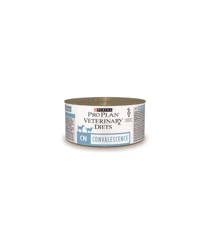 Purina Veterinary Dietas Convalescence lata 195gr para perro y gato, Unidades 24 Unidades.