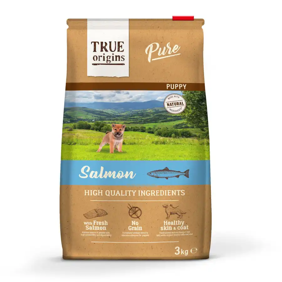 True Origins Puppy Pure Salmón pienso para cachorros