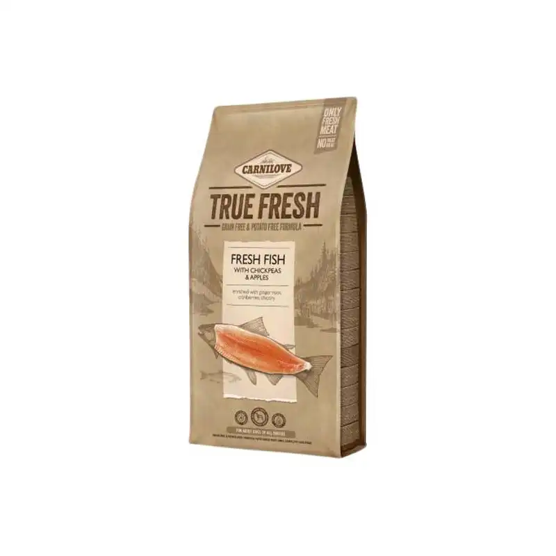 4Kg Carnilove Dog Adulto True Fresh sabor Pescado