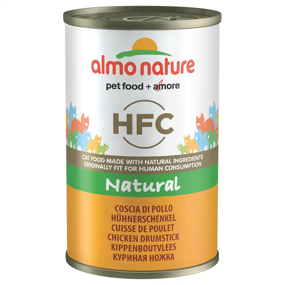 Almo Nature HFC 6 x 140 g - Muslos de pollo