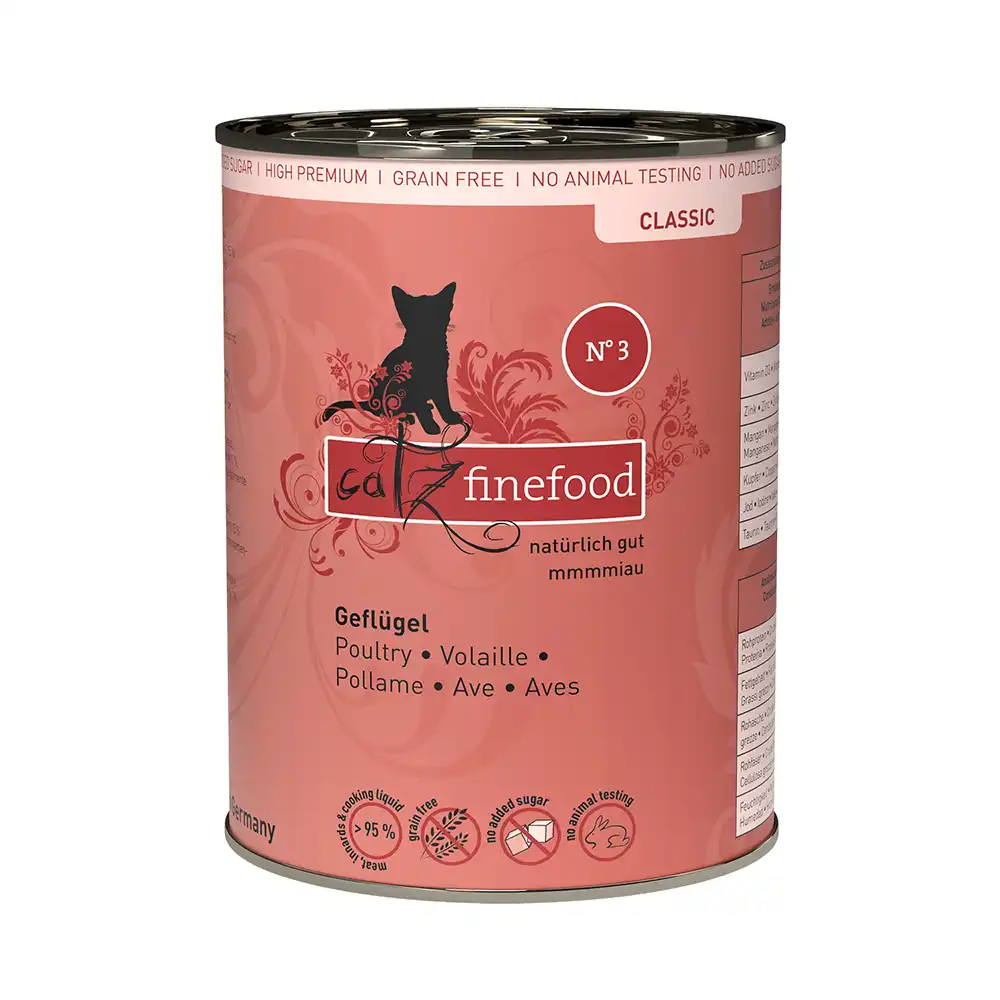 catz finefood en latas 6 x 400 g - Ave