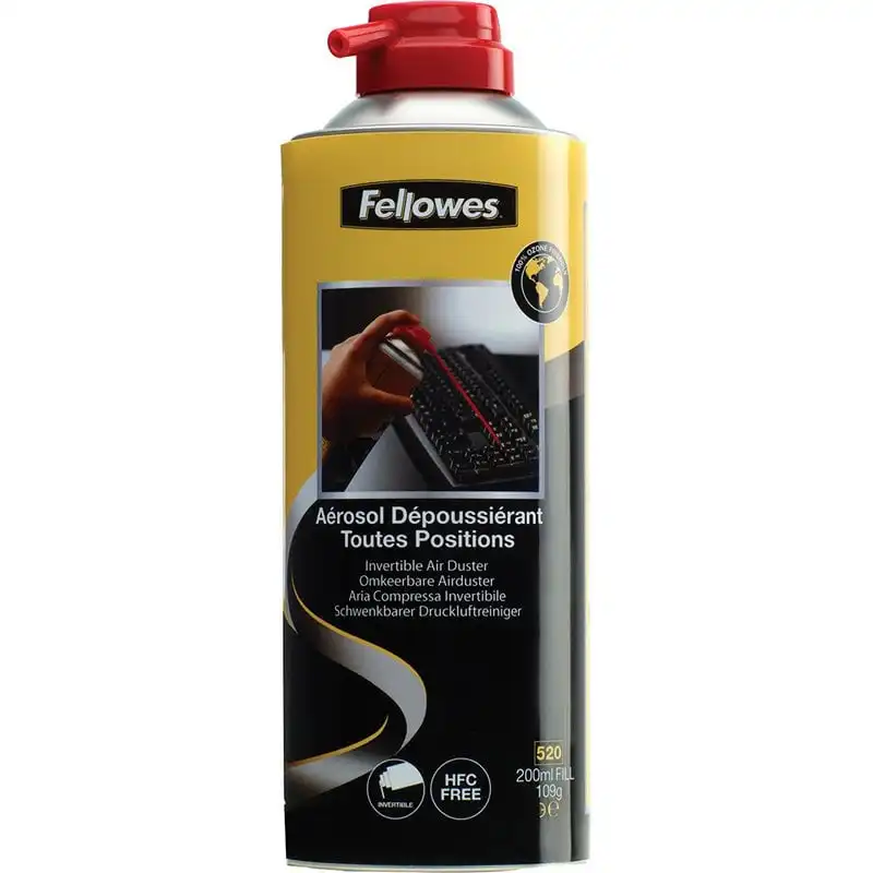 Fellowes Spray de Aire a Presión Invertible 200ml