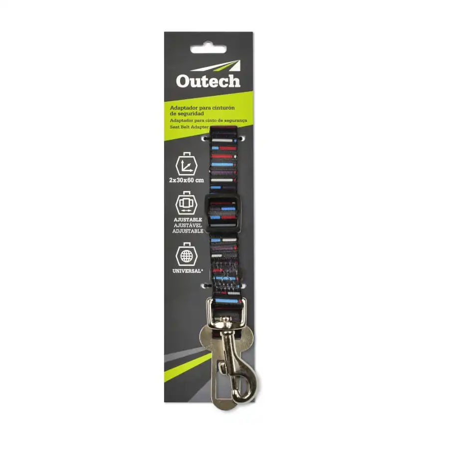 Outech Indi Adaptador de Cinturón de Coche para perros