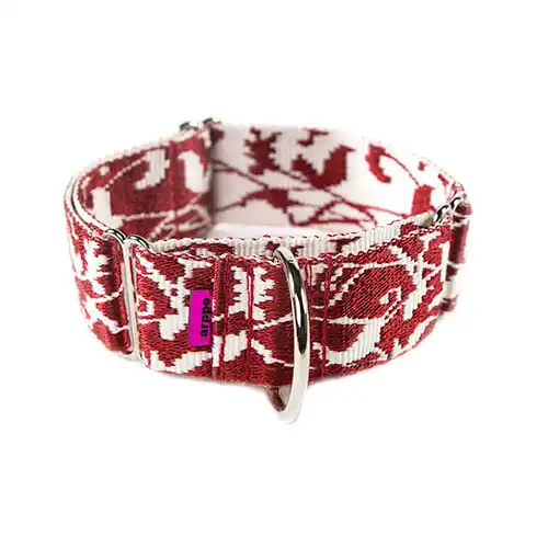 Arppe Jaquard Collar Rojo para perros