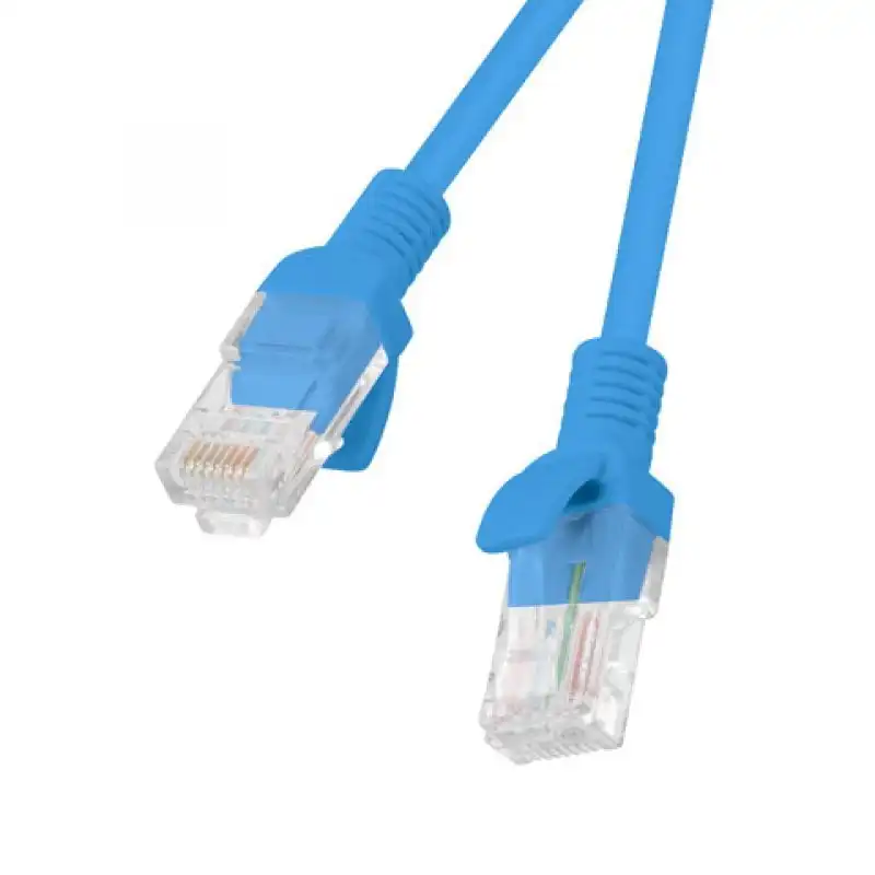 Lanberg Cable de Red RJ45 UTP Cat.6 50cm Azul