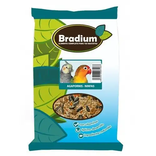 Bradium Agapornis Y Ninfas 920 Gr. Aprox. 920 GR